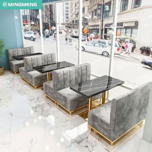 Juego de muebles modernos para restaurante, juego de mesa de silla de cafetería para Hotel, cafetería y restaurante, muebles elegantes, restauración al por mayor - Product Image 1