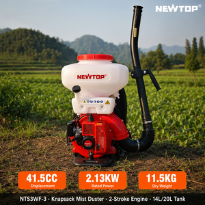 Pulverizador Profesional 3WF-3 de 2 Tiempos y 41.5cc, Tipo <span class=keywords><strong>Mochila</strong></span> de Gasolina de 20L, Pulverizador Agrícola, Nebulizador - Product Image 1