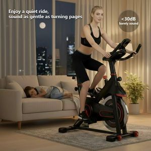 Équipement de fitness de haute qualité, centres de remise en forme, utilisation à domicile, vélos de spinning en plastique réglables, silencieux, pour exercices aérobiques - Product Image 6
