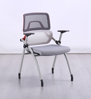 Chaise de formation en maille à prix avantageux avec tablette en option
