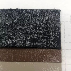 วัสดุหนังไวนิลเงาเคลือบกันน้ำ PU สำหรับเสื้อโค้ท กระโปรง ชุดเดรส ถุงมือ และเสื้อผ้า ลายสำเร็จรูป - Product Image 2