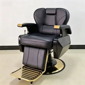 Chaise de salon de coiffure professionnelle de qualité supérieure, mobilier commercial moderne pour salon de beauté et barbier - Product Image 5