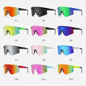 Sunglasses Women Mirror Sports Sun Glasses Men UV400 2023 Shades Colorful Fashion Eyewear Gafas De Sol