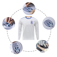 Écussons thermocollants personnalisés Ligue des Champions, patchs floqués 3D pour maillots de football, logos d'équipes et de clubs sportifs, ballons de football
