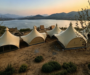 Carpa de Lujo Tipo Tipi Piramidal de Aluminio para Glamping, Fiestas, Eventos, Restaurantes y Cafeterías - Product Image 3