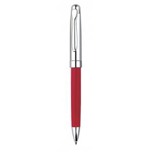 Penna Cromata con Finitura Rossa Lucida per Scrittura e Correzione - Product Image 1