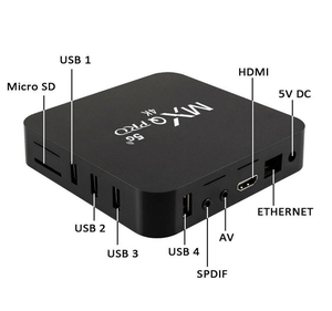 TV Box 4K, Box TV Wi-Fi 3D, Ricevitore TV 5G, Lettore Multimediale Smart <span class=keywords><strong>Internet</strong></span>, Telecomando a Infrarossi - Product Image 4