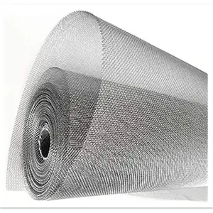 Malha de arame de aço inoxidável 316 Ss 304 para tela de tecido de malha de arame peneira filtro 1.2x30m