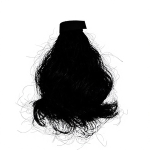 Extensiones de Cabello Indio con Clip para Cola de Caballo y Puntas de Una Sola Capa - Product Image 1