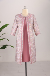 Popular African Design Church Dress Suit Long <b>Jacket</b> Dress Suit With High Quality - Product Image 4