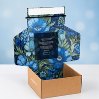 Boîte d'expédition en carton ondulé pour le commerce électronique, boîtes personnalisées, boîte d'expédition à fermeture éclair pour les petites entreprises