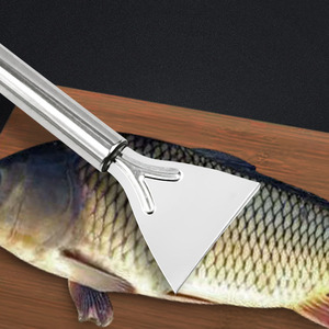Stainless steel <b>fish</b> <b>scaler</b>, manual <b>scaler</b>, <b>fish</b> scraper, household <b>fish</b> cleaning and scaling tool, multi-functional kitchen - Product Image 2