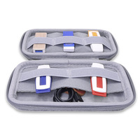 Penjualan laris casing Data Gadget EVA Digital tas penyimpanan Earphone kabel Organizer aksesori elektronik multifungsi