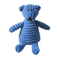 Juguete de Peluche para Perro, de Algodón, con Diseño de Dibujos Animados, Suave, Interactivo, Resistente a Mordidas, para Limpieza Dental, Duradero, con Sonido