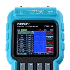 <span class=keywords><strong>Osciloscopio</strong></span> Allsun EM115A de 50 MHz, Oscilógrafo Portátil 3 en 1, Multifunción, Pantalla a Color, Medidor de <span class=keywords><strong>Osciloscopio</strong></span>, Canal Único <span class=keywords><strong>DSO</strong></span> - Product Image 2