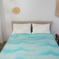 Surmatelas en mousse à mémoire de forme pour un confort optimal et un soulagement des douleurs dorsales