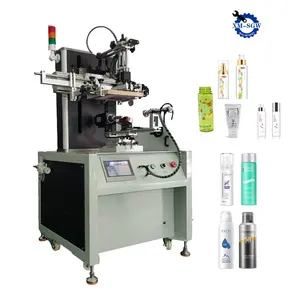 Máquina de serigrafía de botellas de alta calidad, impresora de pantalla de seda de tubo, máquina de impresión de tazas PP para botellas de tazas