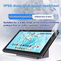 Nouvel écran tactile industriel capacitif 10 points de 23,6 pouces, résolution 16:9 1920x1080, dureté 6H, 10 USB/VGA, garantie 1 an