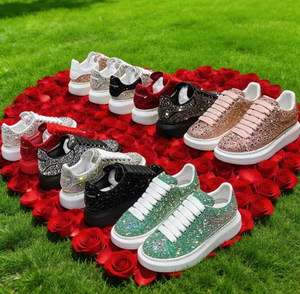 Chaussures en cuir, chaussures de marche décontractées, chaussures de sport, logo personnalisé, chaussures de luxe haut de gamme, chaussures de créateurs pour hommes et femmes - Product Image 2