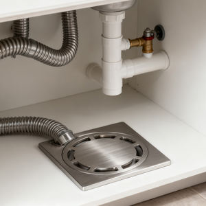 SWIFTHORSE Drain de <span class=keywords><strong>douche</strong></span> carré moderne à haute capacité, écologique, avec grille antidérapante <span class=keywords><strong>pour</strong></span> salle de bain, hôtel, balcon - Product Image 6
