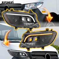Projecteur LED JUSHUN pour Mercedes-Benz Sprinter W907 19-25, mise à niveau LED, signalisation dynamique, DRL, accessoires de voiture