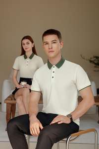 Camisetas Casuales de Verano para Hombre de la Más Alta Calidad, 100% Fibra de Hielo Iónico, Tejido de Punto Estampado, Secado Rápido, Manga Corta - Product Image 6