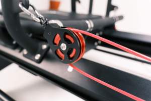 Mega Pro Reformer Megaformer Attrezzatura <span class=keywords><strong>Pilates</strong></span> in Alluminio Resistente Regolabile di Alta Gamma Macchina <span class=keywords><strong>Pilates</strong></span> Commerciale per il Fitness del Corpo - Product Image 3