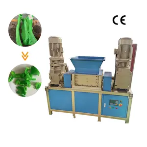 OUNAISI 600-1000KG/H Long Service Life Twin Shaft Scrap Metal Plastic Double Shaft Shredder Machine