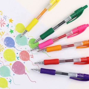 Customizable Gel <b>Pen</b> with Blue Red Purple Green Body <b>Colors</b> Durable Plastic Material 0.5mm and 0.7mm Sizes - Product Image 6