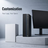 Ticari Tam Set Masaüstü Bilgisayar Zhaoxin KX U6780A 8 Çekirdekli 2.7GHz 16GB RAM 512GB NVME SSD 8L Küçük Kasalı 23.8 İnç Ekranlı