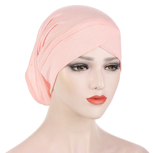 Écharpe pour femmes Genya, <span class=keywords><strong>bonnet</strong></span> <span class=keywords><strong>chimio</strong></span> noué, turban, couvre-chef pour les patients atteints de cancer, musulman - Product Image 6