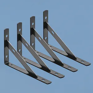 MYD Custom Wall Mount Shelf Bracket Heavy Duty Metal Angle Bracket Wholesale Quantity Supplier