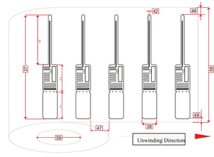 Biểu tượng tùy chỉnh RFID chip đồ trang sức nhãn Womens đồ trang sức RFID <span class=keywords><strong>Tag</strong></span> HF/UHF với mã vạch nhãn cho Kid đồ trang sức đồ trang sức nhãn - Product Image 4