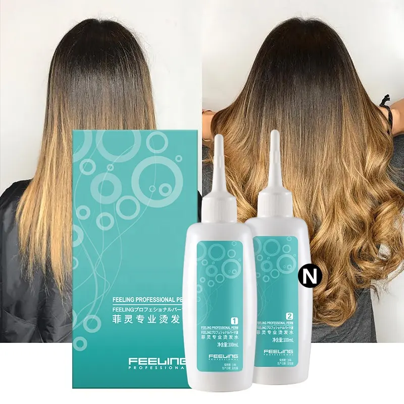 Feeling Professional Perm Liquid Classic Cool Perm Lotions For Normal Hair