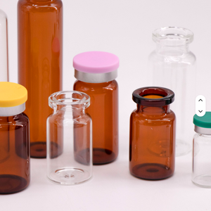 Mini Frascos de Vidrio de 3ml, 5ml, 7ml, 10ml, 15ml, 30ml, Frascos de Vidrio Tubulares Redondos, Transparentes, Ámbar, Estériles, Personalizados, de Alta Calidad, al por Mayor, Vacíos - Product Image 5