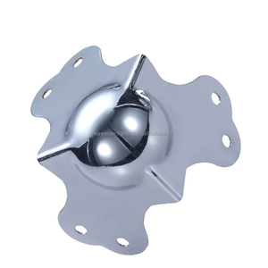 Angolo retto 6 fori 3 gambe protezione angolare avvolgente a sfera accessori per valigetta portautensili in alluminio protezione angolare per bordi dell'armadio in acciaio - Product Image 4