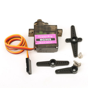 เซอร์โวมอเตอร์ <span class=keywords><strong>Tower</strong></span> <span class=keywords><strong>Pro</strong></span> <span class=keywords><strong>SG90</strong></span> MG90S 9g ไมโครอนาล็อก เกียร์พลาสติก/โลหะ 180/360 องศา มินิเซอร์โว สำหรับเครื่องบินบังคับวิทยุ รถยนต์ หุ่นยนต์ Arduino - Product Image 3