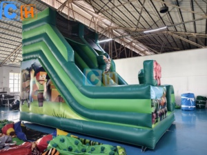 Tobogán Inflable Seco para Niños Más Popular, Castillo Inflable con Doble Tobogán y Soplador, Tobogán Inflable Seco para Niños - Product Image 3