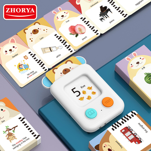 Zhorya 112 <strong>Flashcards</strong> 224 Words <strong>Talking</strong> Flash Cards Learning Machines Toys for Kids - Product Image 3