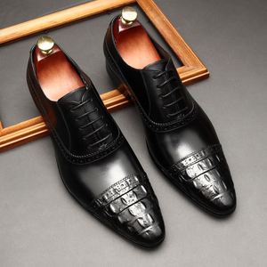 High Quality Designer Men's Formal Business Oxford Slip-On Comfort Evergreen Dress Shoes Made of Denim - Product Image 3
