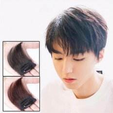 D doppio olio maschio parte bagnato capelli anteriori parrucche 10002809 - Product Image 1