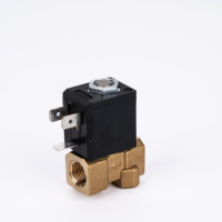 Tête de brassage semi-automatique italienne de fabrication de précision en laiton, électrovanne d'eau 220V à structure de raccordement haute température