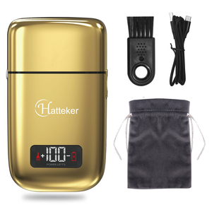 Hatteker-Afeitadora <span class=keywords><strong>el</strong></span>éctrica <span class=keywords><strong>para</strong></span> hombre, máquina <span class=keywords><strong>de</strong></span> <span class=keywords><strong>afeitar</strong></span> con pantalla LCD, recargable vía USB - Product Image 6