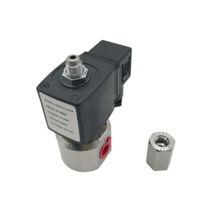 Hanuman rfs SBD RMF22-SS 23-ss sus316 không khí nước dầu dung môi axit yếu kiềm 3/2 2/2 chiều NC không có G1/4 24VDC NBR Van điện từ - Product Image 6