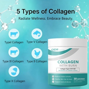 Poudre de collagène multi-peptides à marque privée, favorise le métabolisme, brûle les graisses, soutient la gestion du poids - Product Image 3
