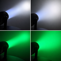 7x20W LED Mini Moving Head Zoom Wash Light Éclairage de Scène avec 6.8 ° -19.3 °   Contrôle DMX RDM Zoom pour événements DJ