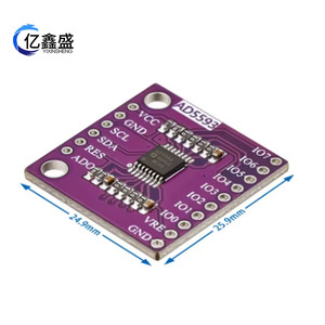 Module convertisseur Ad5593 Adc Dac, 12 bits, 8 canaux, interface SPI, acquisition de données - Product Image 5