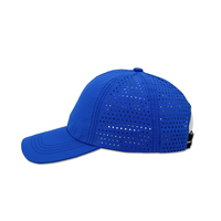 Nueva moda logotipo bordado personalizado 6 paneles impermeable poliéster deporte Golf sombrero malla transpirable gorra de béisbol