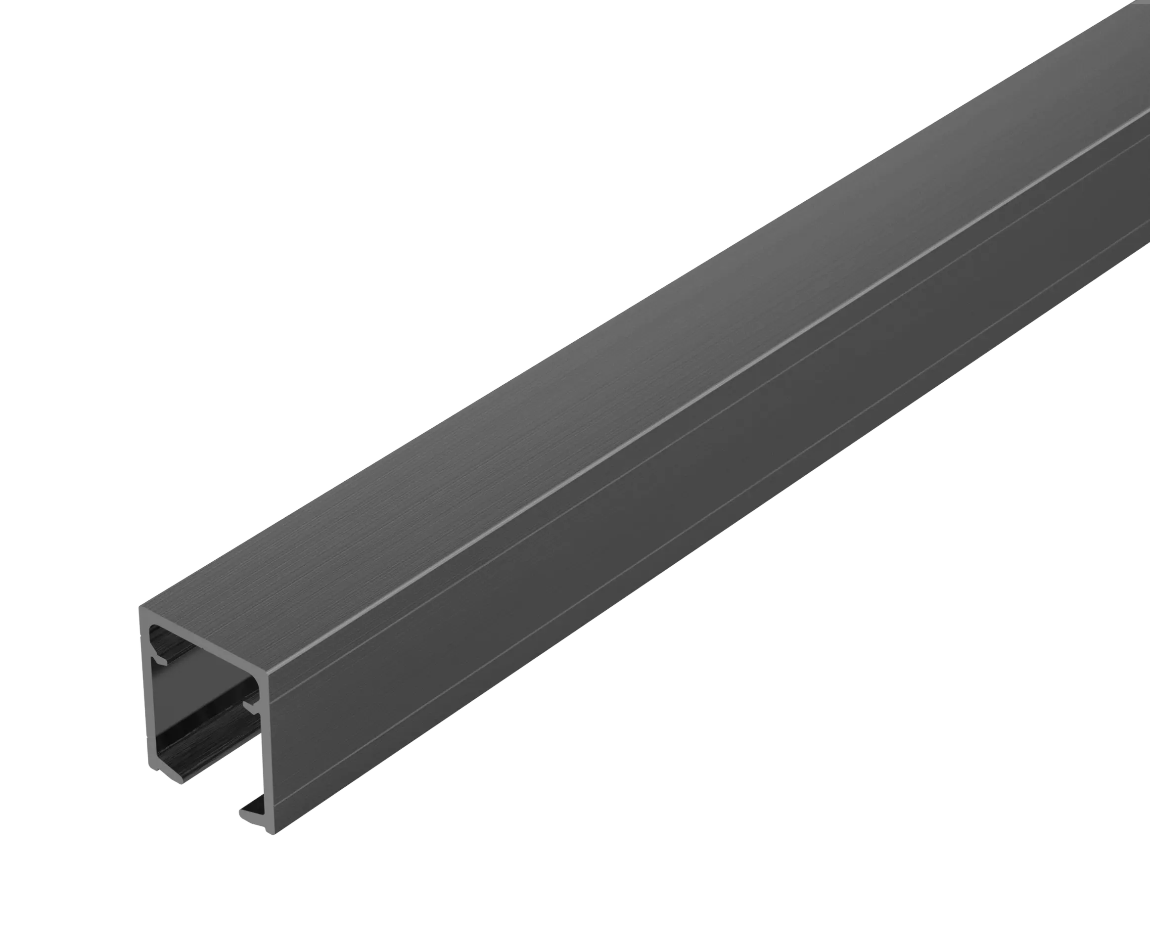 1800-3600-5400mm aluminum sliding door top track for roller hanging rail