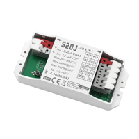 Nouveau contrôleur LED RF2.4GHz noir rond à tension constante DC12V 350W RGB RGBW RGBCCT 4 en 1 avec contrôle sans fil